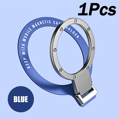 Cell Phone Ring Holder Stand Finger Grip Degree Rotation Kickstand Compatible iPhones Wireless charging