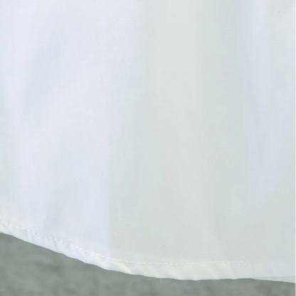 Summer New Baby Boy Shirt Simple Style White Short Sleeved Children'S Clothing Suitable For Heights Of 120-180cm