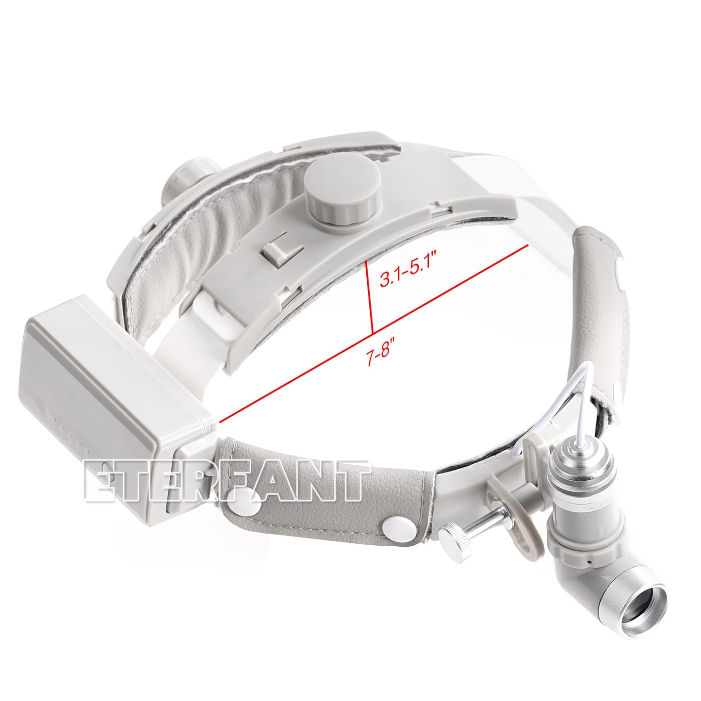ETERFANT 10W LED Dental Medical Headband Head Light Good Light Spot ENT Specific Headlamp Ajustable
