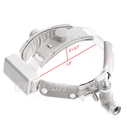 ETERFANT 10W LED Dental Medical Headband Head Light Good Light Spot ENT Specific Headlamp Ajustable