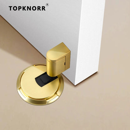 No-punch Door Suction Windproof Ground Suction Anti-collision Door Stopper Household Door Stopper Door-impact Fixed Door Stopper