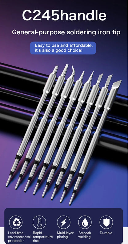 C245 electric soldering iron tips for JBC  iron soldering station constant temperature solder iron head