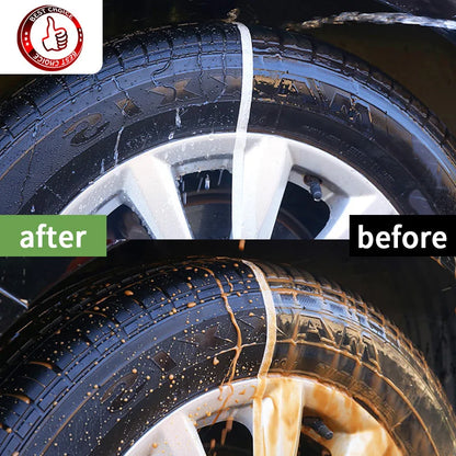 Car Coating Black Wet Look Tire Polisher Shine Dressing -Automotive Clear Coat Tire Dressing Spray Wet Tire Look Tire Glioss
