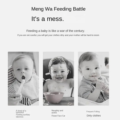 Silicone Baby Squeeze Spoon High Temperature Resistance Squeezing Food Supplement Bottle Convenient Soft Tip