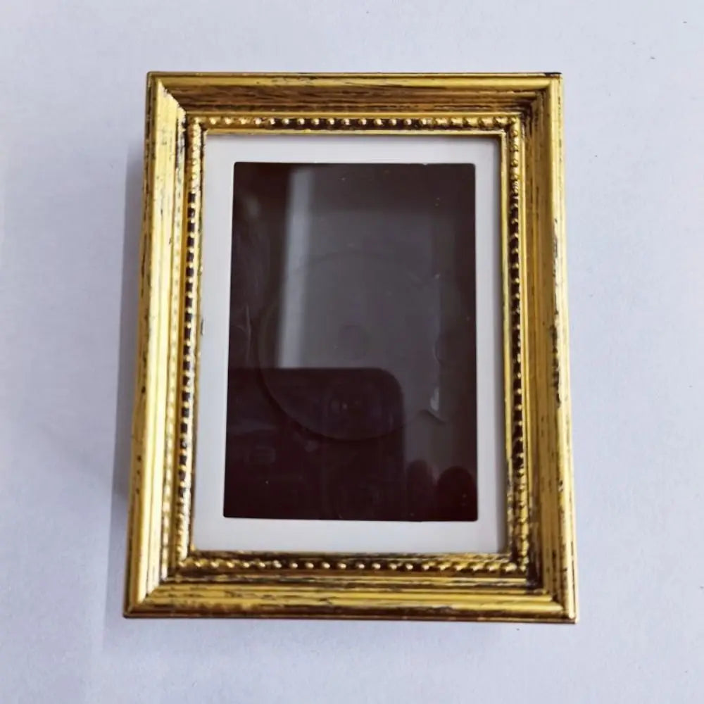 DIY Magnetic Refrigerator Photo Frame Creative Vintage Creative Fridge Magnets Desktop Ornament Detachable