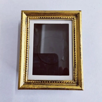 DIY Magnetic Refrigerator Photo Frame Creative Vintage Creative Fridge Magnets Desktop Ornament Detachable