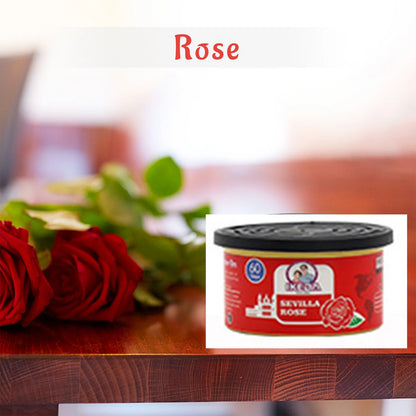 Car Air Freshener: 12 kinds Scent | Organic Cans | Odor Eliminator Essential | Long-Lasting | Strong Fragrance | For Home