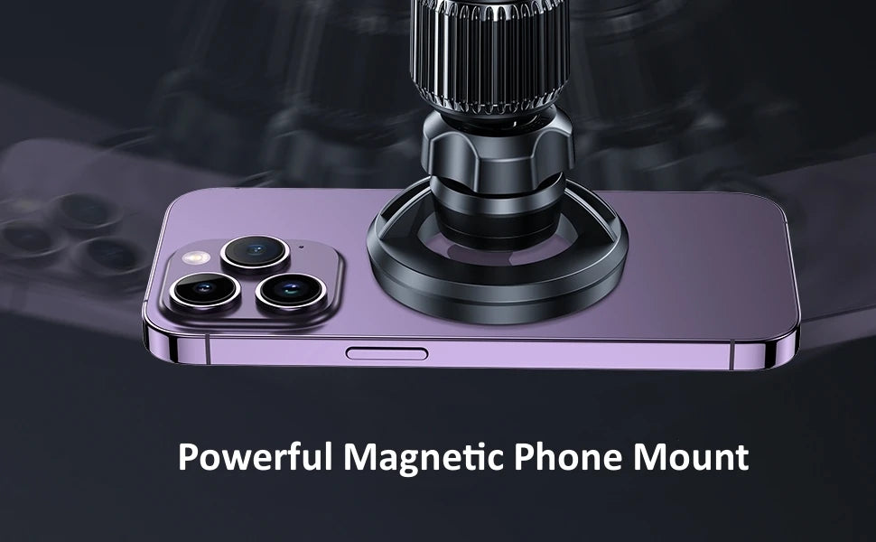 Magnetic Phone Holder 360° Rotation Strongest Magnet Car Air Vent Mobile Phones Mount for iPhone 16 15 14 13 Pro Max Accessories