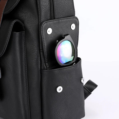 17.3-inch laptop backpack - Business briefcase, large capacity, adjustable shoulder straps, travel backpack