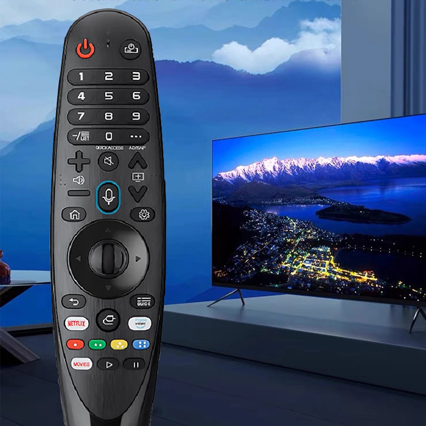 Universal Magic Remote for Smart TV(with Voice&Pointer), Replacement for AKB75855501 MR20GA MR21GA MR21GC MR19BA