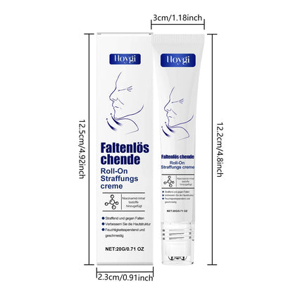 Roller Massager V-Shape Firming Face-lift Slimming Cream Removal Masseter Muscle Double Chin Face Fat Burning Anti-aging Product