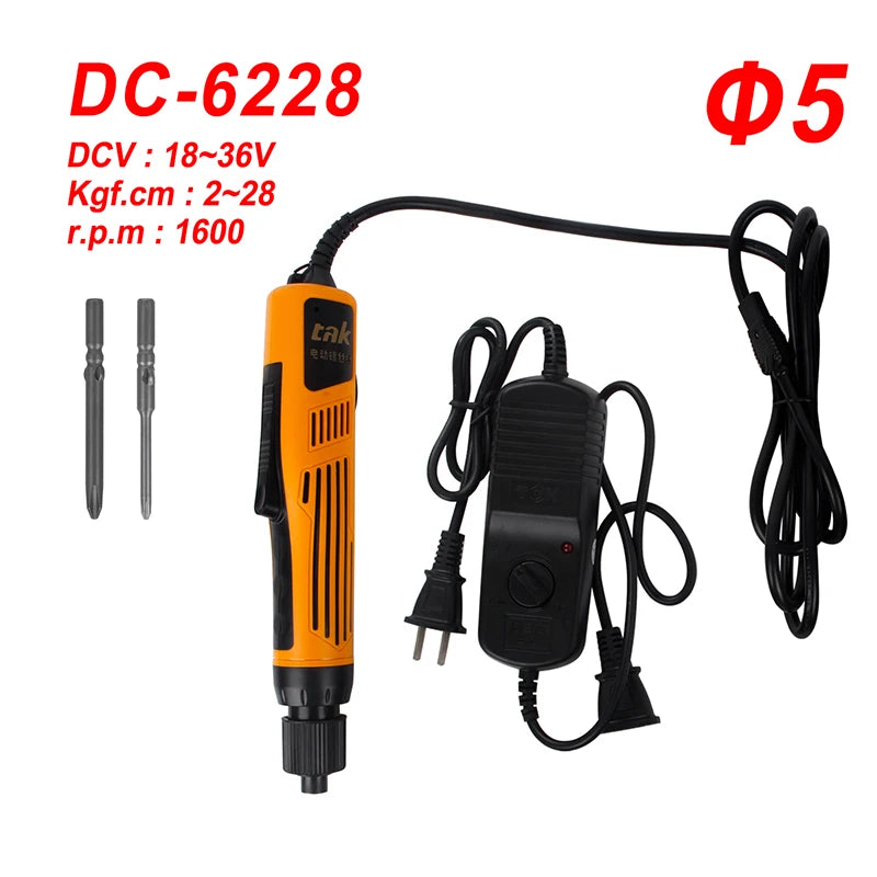 New Industrial Electric Screwdriver Adjustable Torque Electrical Powerful Impact Hand Drill Multifunctional Tools Drill Driver