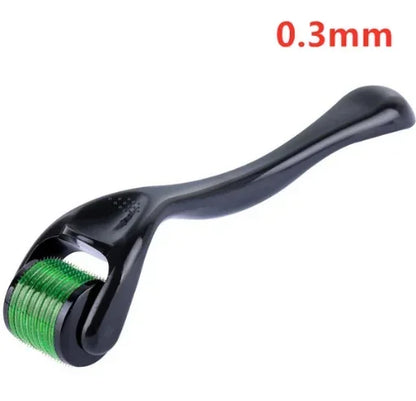 Micro Needle 540 Derma Roller Face Roller Titanium Hair Regrowth Beard Growth Microniddle Roller for Face Massager Skin Care