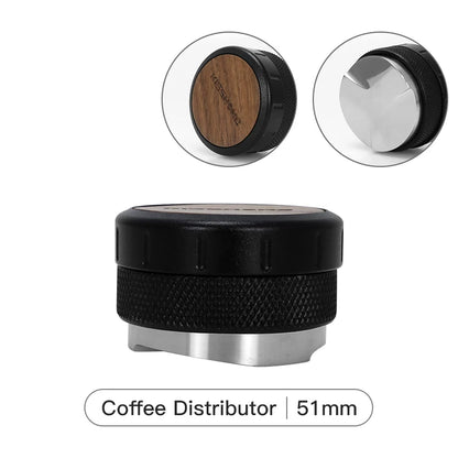 Coffee Tamper 30lb Constant Pressure Calibrated Double Spring 51mm 53mm 58mm Breville Espresso Maker Accsesories Barista Tools