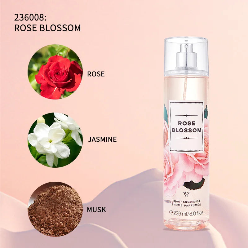 Women's Long Lasting Light Fragrance Victoria Fragrance Body Spray With Various Flavors Skin Care