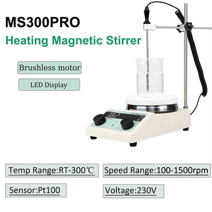 Magnetic Stirrer With Heating Digital Display Thermostatic Stirrer Laboratory Hot Plate Magnetic Mixer 200-1500rpm/100-1500 rpm