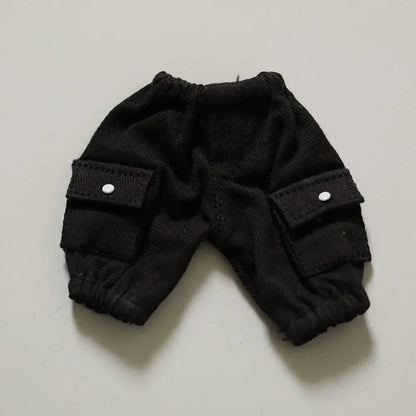 New Fashion Cotton Doll Shorts Multistyles Pocket Pants Casual Wears Accessories for 10cm Cotton Doll