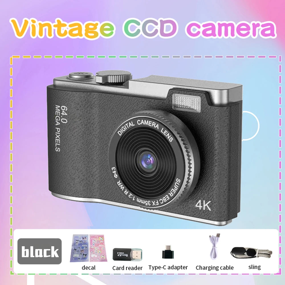 Digital Camera Autofocus Camera for Kid Camcorder with 8x Zoom Compact Cameras 1080P Cameras for Beginner Photography