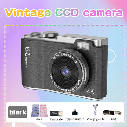 Digital Camera Autofocus Camera for Kid Camcorder with 8x Zoom Compact Cameras 1080P Cameras for Beginner Photography