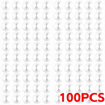 100-1PCS Desktop Wall Cable Clips Wire Management Self-Adhesive Cord Organizers Holder Clamp for USB Network Headphone Cables