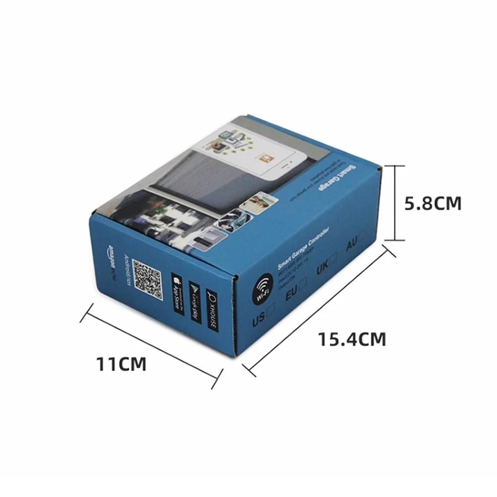 SGC01 WiFi Switch Smart Garage Door Opener Controller 24V Work With Xhouse APP Control by Phone for Swing Sliding Gate Opener