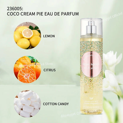 Women's Long Lasting Light Fragrance Victoria Fragrance Body Spray With Various Flavors Skin Care