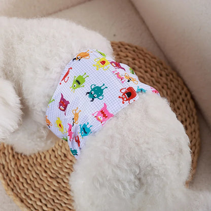 Washable Pet Physiological Pants Reusable Dog Diaper Pad Pet Absorbent Pad Dog Diaper Male Physiological Pants  Shorts  Diapers