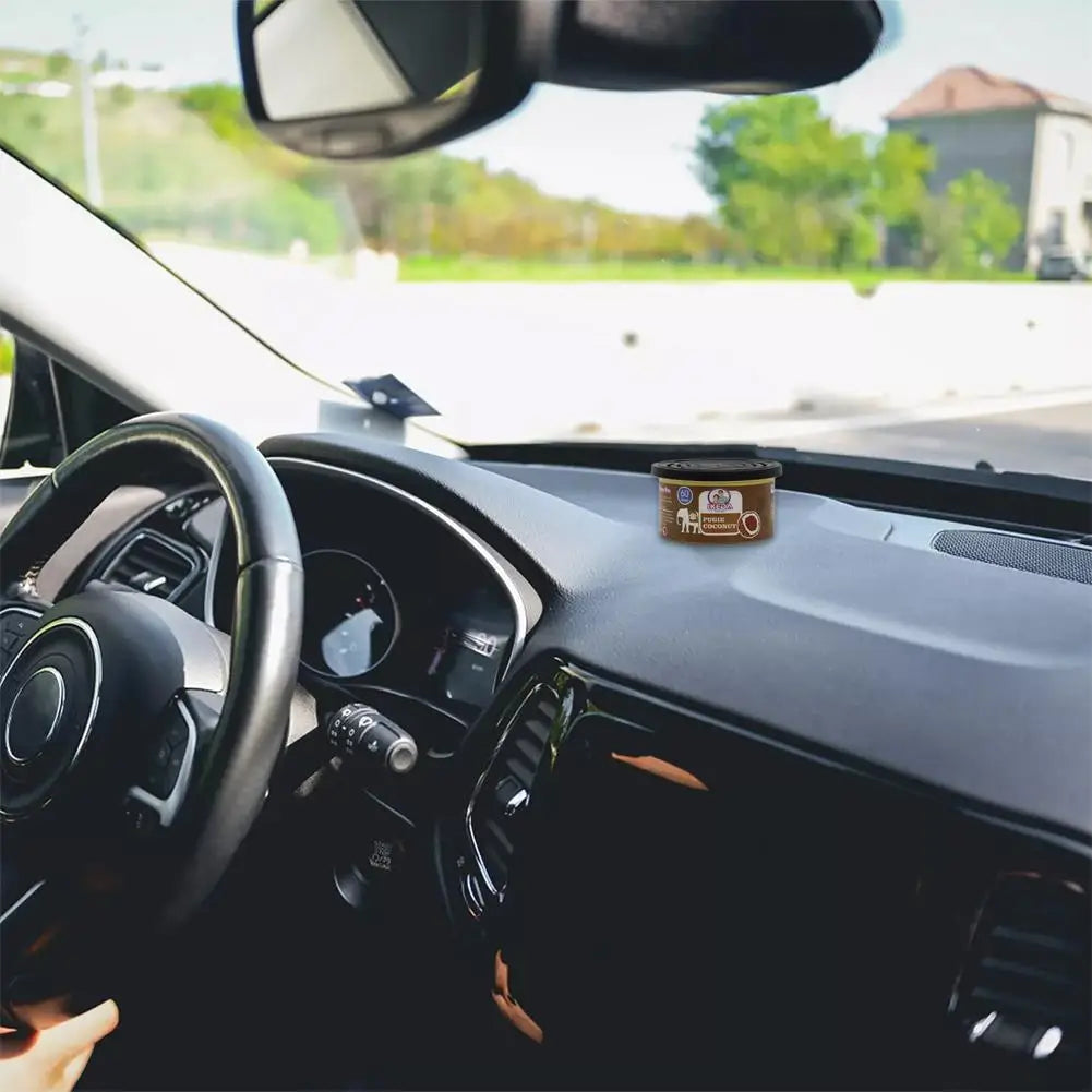 Car Air Freshene Organic Wood Fiber Aromatherapy Cans For Home Odor Eliminator Essential Long-Lasting Auto Ornaments Tools