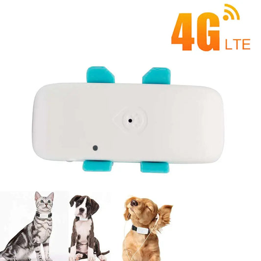 4G GPS Locator Mini GPS Pets Tracker 4G Dog Cat GPS Tracker Pet 4G Best Dog GPS Tracker With Free APP Waterproof IP67