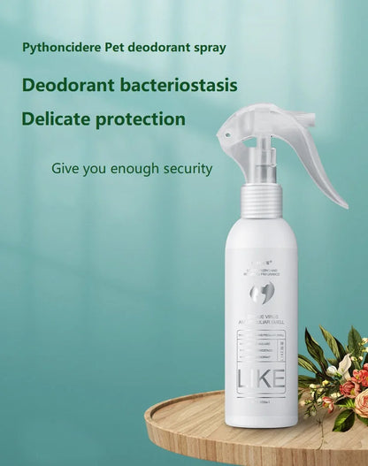 Natural Scented Pet Spray, Fresh Dog, Cat Body Perfume, Scent Deodorant, Remove Odor, Deodorant, Safety, 500ml