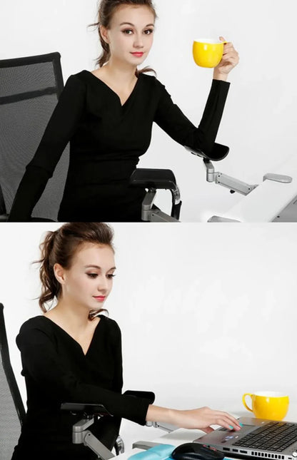 Ergonomic Computer Satisfy Metal Arm Support Adjustable Hand Drag Wrist Support Computer mouse pad hand computer bracket console