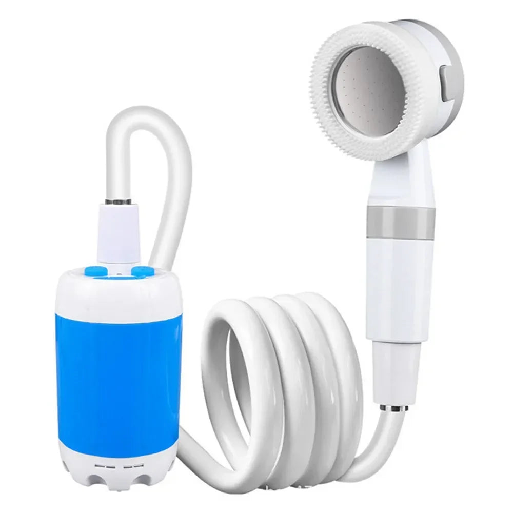 Camping Shower Set Portable Outdoor Shower Electric Hiking Shower Water Bag For Travel Car Washing Camping Survival Equipment