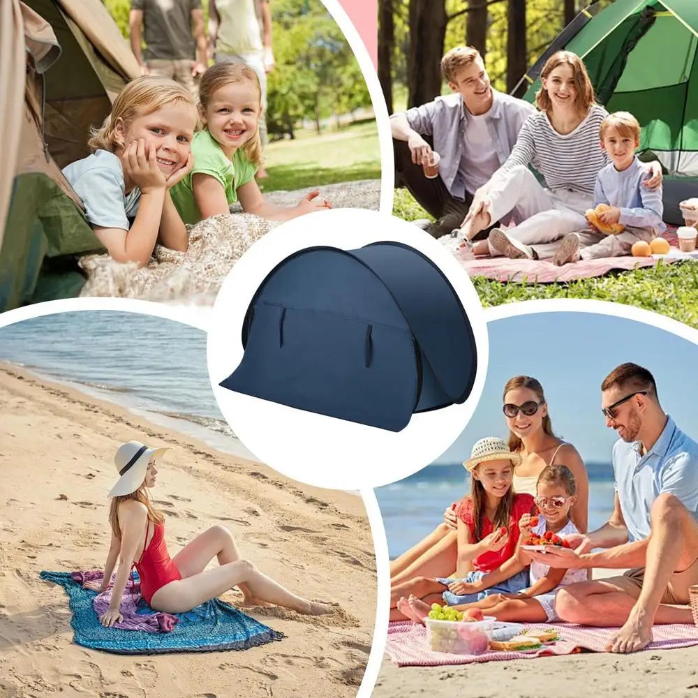 Head Shade Tent Instant Beach Tent Head Shade Protection Canopy Face Head Shade Protection Tent Breathable Head shade tent