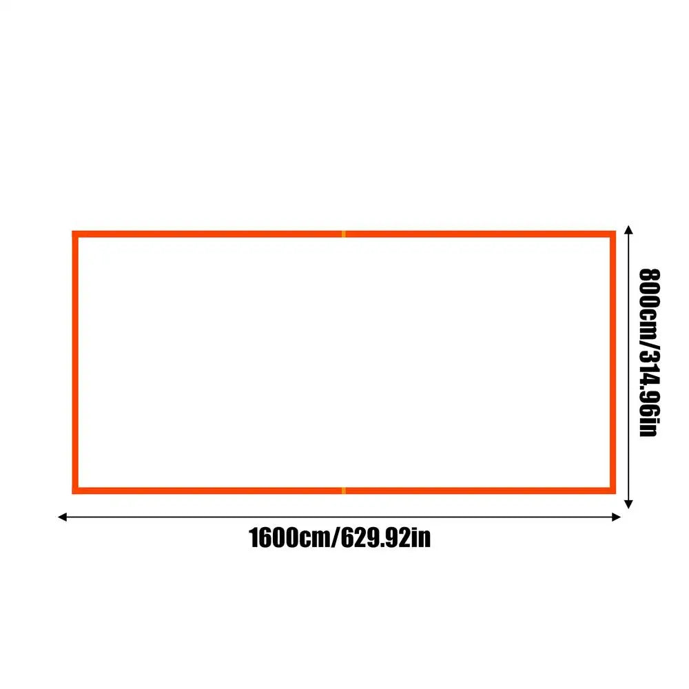 Beach Volleyball Lines Heavy Duty Court Boundary Lines Portable Sports Supplies Reusable Outdoor Play Accessories For Daily