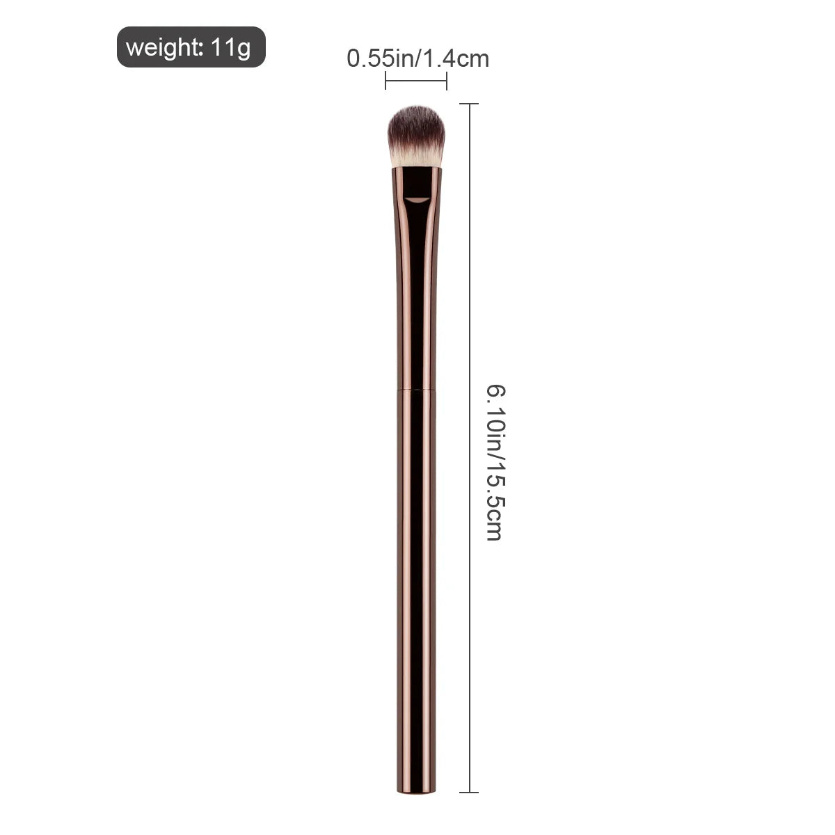 Eyeshadow Brush, Vegan Makeup Tool, For Precision Application and Flawless Blending, Contouring & Defining