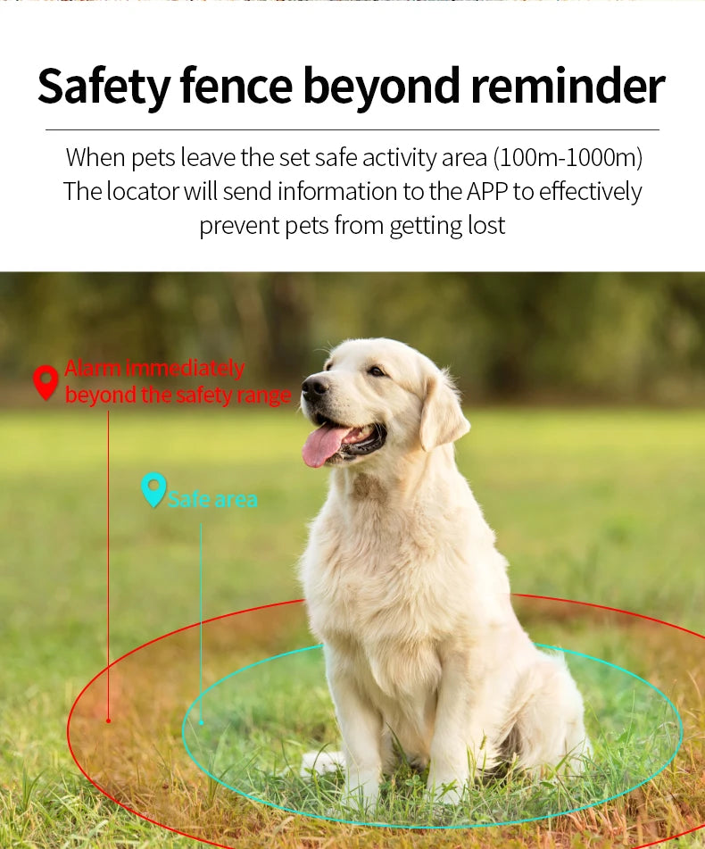 P03 Pet GPS Tracker RealTime Tracking Quadruple precise positioning App controlled for Dogs/Cats,Car, the elderly person Locator