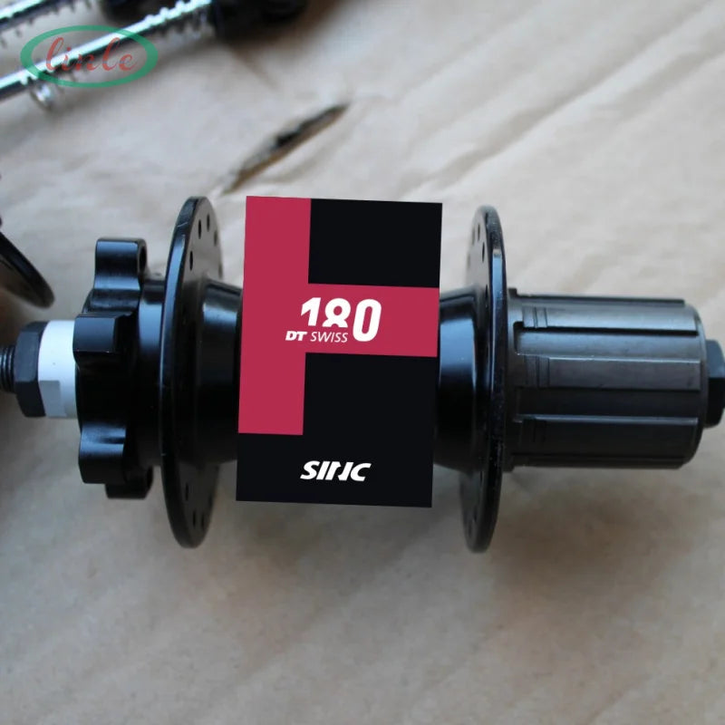 350 Road Bike Hubs Stickers MTB Wheels Hubs Stickers Glossy Front and Rear Hubs Stickers Decoration Protective Film