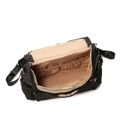 Diaper Bag Large Diaper Backpack Stylish Toddler Baby Maternity Bags Travel Backpacks with Insulated Pockets Changing Pad Stroll