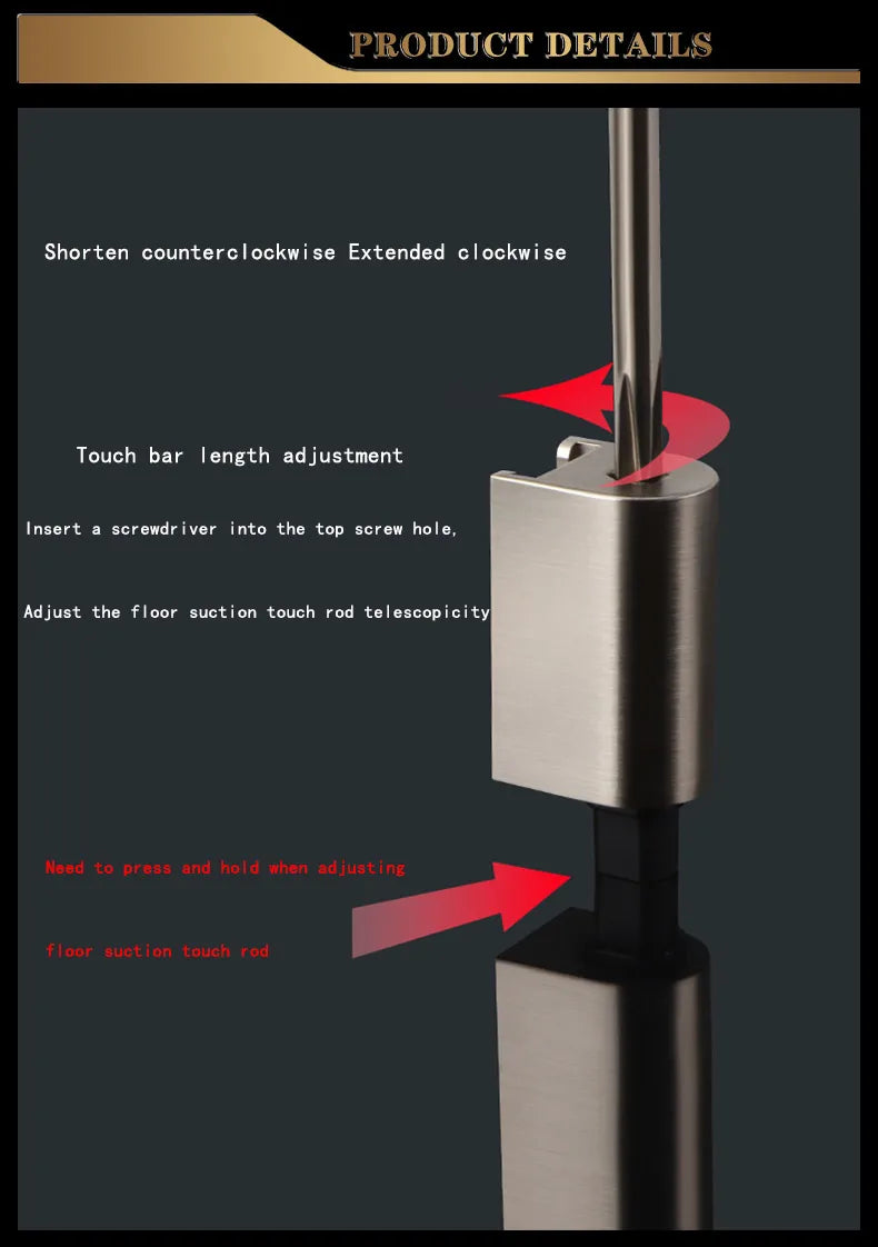 No-punch Door Suction Windproof Ground Suction Anti-collision Door Stopper Household Door Stopper Door-impact Fixed Door Stopper