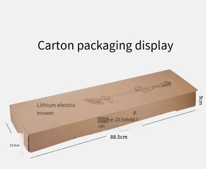 Multifunctional Lithium Battery Lawn Mower For Courtyard, Household Cordless Electric Lawn Mower, Portable Garden Lawn Mower