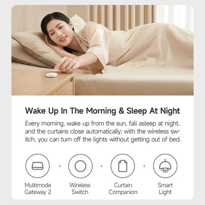 Xiaomi Smart Home Hub 2 Zigbee 3.0 Smart Gateway Wifi 5/2.4GHz Bluetooth Mesh Dual-band Wi-Fi Remote Control Smart Home Hub