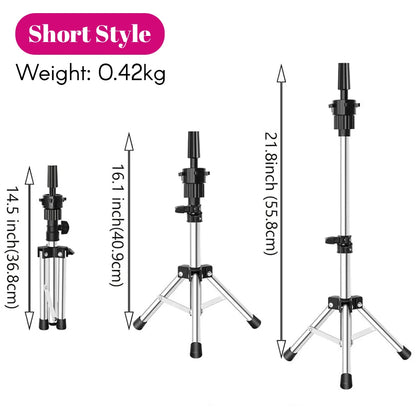 Canvas Block Head Kit Training Mannequin Wig Head Display Styling Mannequin Manikin Head Wig Stand wig head Stand