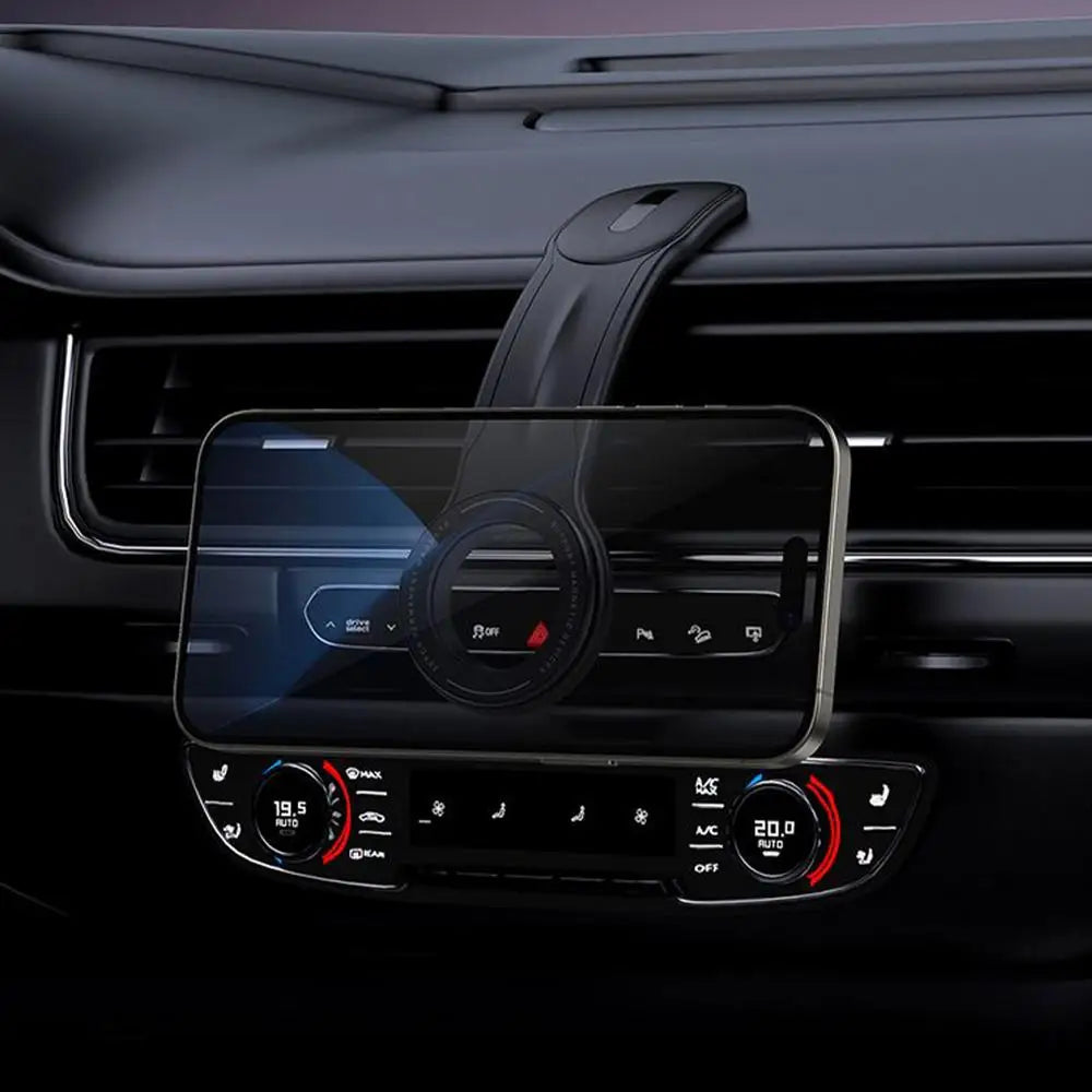 Car Magnetic Phone Holder  Stable Strong Magnet Adjustable Phone Holder Bendable Mobile Mount for Truck, Vehicle, Auto Driving
