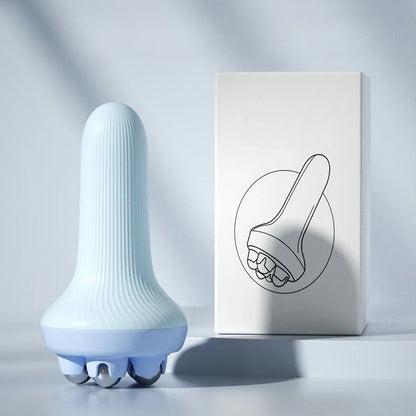 Roller Massager for Inner Leg Movement Muscle Relaxation Abdominal Shaping Rolling Ball Massage Slim Waist Meridian Brush