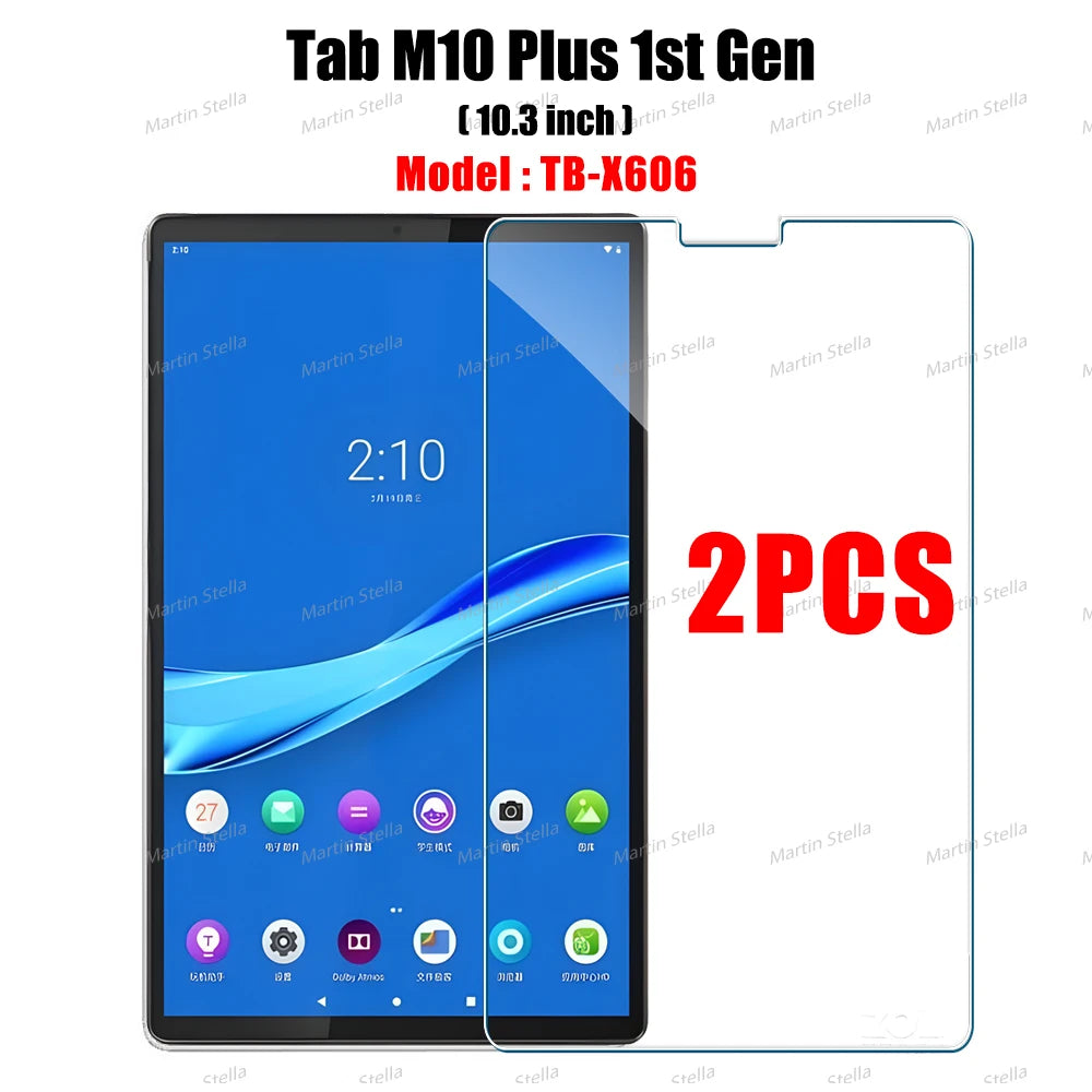 2PCS Screen Protector Tempered Glass for Lenovo Tab M10 Plus 3rd 2nd 1st Gen M11 P11 Pro Tablet Lenovo Film