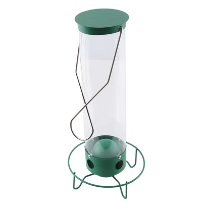 WON Droll Yankees Squirrel-Proof Wild Bird Feeder Outdoor Patio Wrought Iron Hanging Bird Feeder