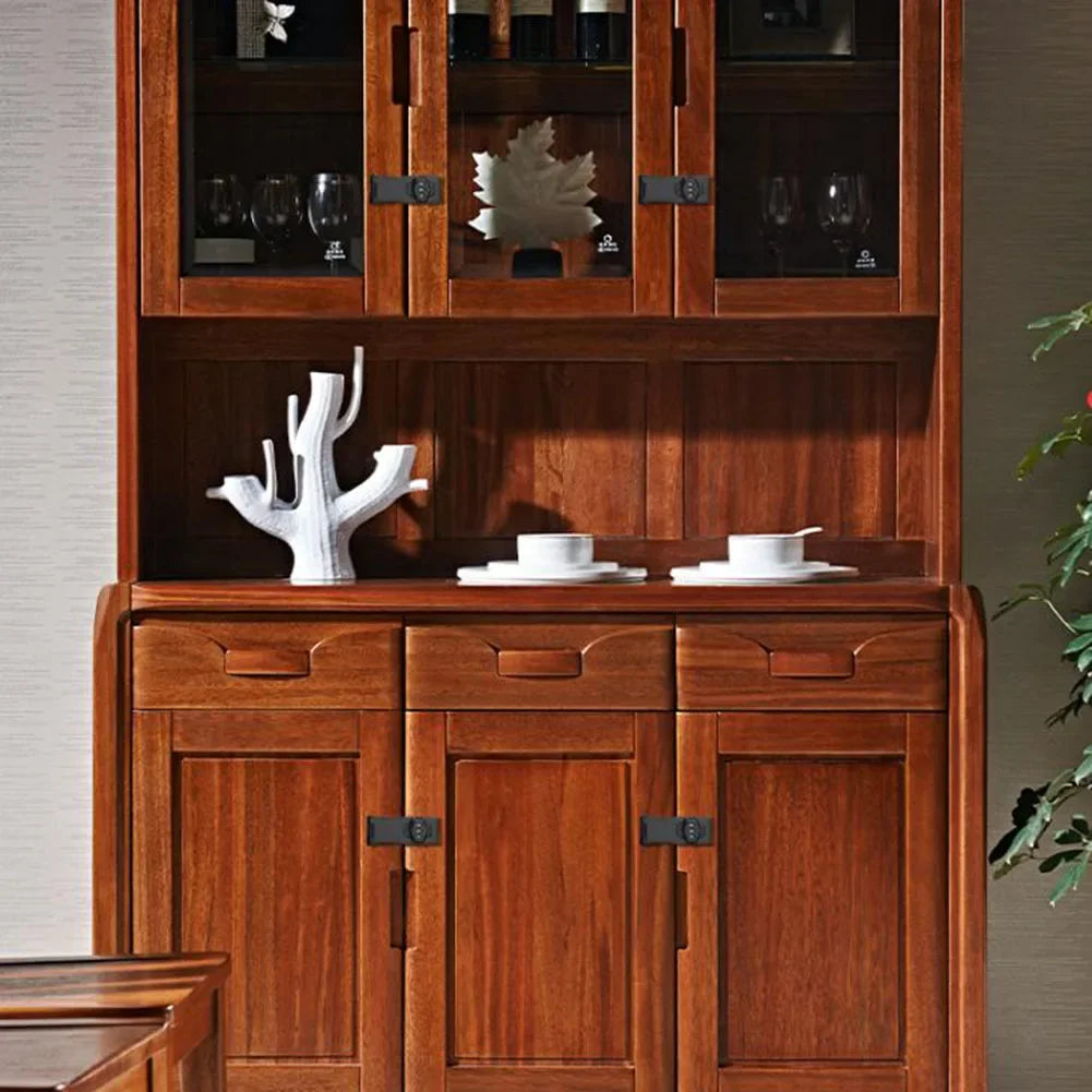 Cabinet Password Lock Drawer Lock 3-Digit Combination Password Lock Security Door Bolt Anti-theft Household Cabinet Hardware