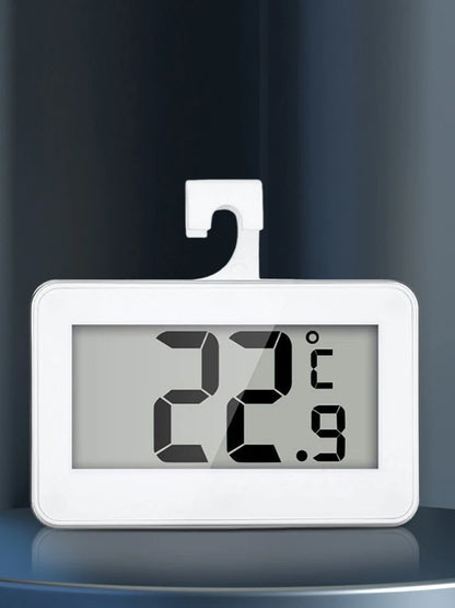 Mini Refrigerator Fridge Thermometer Max/Min Record Function Room Thermometer Refrigerator/Freezer Digital Thermometer for Home