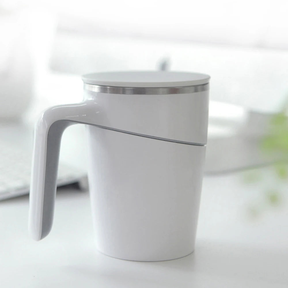 470 ML Mug Fiu Elegant Do Not Roll Ceramics Mug Pouring Cup Magic Sucker Splash Proof Nonslip Abs Double Safe 304 Stainless Mug