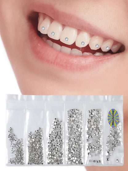 Dental Rhinestones Tooth Stones Teeth Jewelry Tooth Rhinestones Teeth Decoration Teeth Whitening